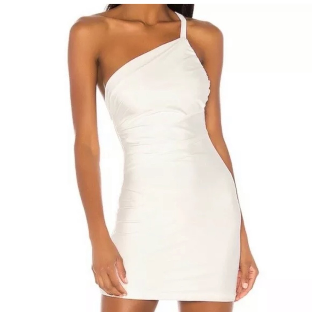REVOLVE superdown white Elsa one shoulder XS